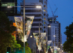 City of Perth Hires Lighting Options for Banner Lights