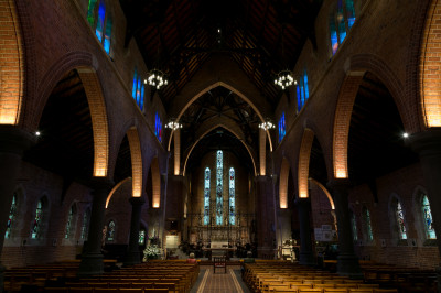 St Georges Cathedral lighting project