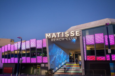 Matisse Beach Club lighting project